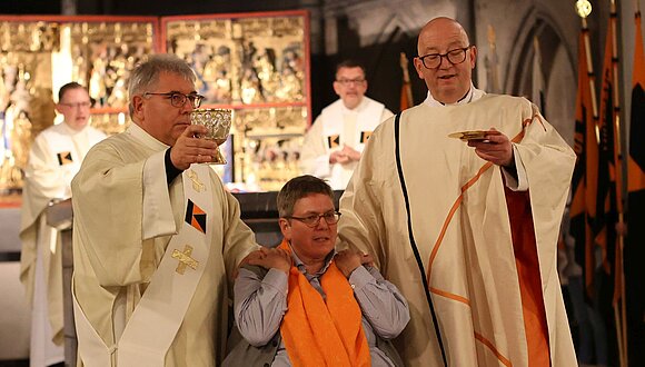 Gottesdienst in der Minoritenkirche