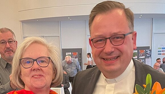 Klaudia Rudersdorf und Sebastian Schulz